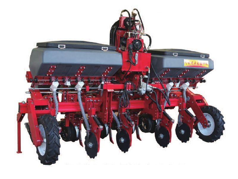 2BMFOC-6高性能氣吹式玉米精播機(jī)